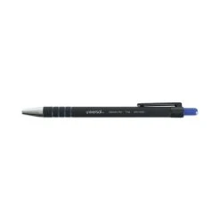 Universal Ballpoint Pen, Retractable, Fine 0.7 Mm, Blue Ink, Blue Barrel, Dozen -Bostitch Shop 753975