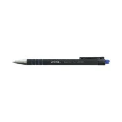 Universal Ballpoint Pen, Retractable, Fine 0.7 Mm, Blue Ink, Blue Barrel, Dozen -Bostitch Shop 753976
