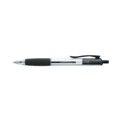 Universal Comfort Grip Ballpoint Pen, Retractable, Medium 1 Mm, Black Ink, Clear Barrel, 48/Pack -Bostitch Shop 754007