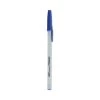 Universal Ballpoint Pen, Stick, Medium 1 Mm, Blue Ink, Gray Barrel, Dozen