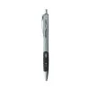 Universal Comfort Grip Gel Pen, Retractable, Medium 0.7 Mm, Black Ink, Silver Barrel, 36/Pack -Bostitch Shop 754135