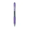 Pilot G2 Premium Gel Pen, Retractable, Fine 0.7 Mm, Purple Ink, Smoke Barrel, Dozen -Bostitch Shop 76093