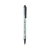 Bic ReVolution Ballpoint Pen, Retractable, Medium 1 Mm, Black Ink/Semi-Clear Barrel, 48/Pack