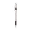 Pentel R.S.V.P. Ballpoint Pen Value Pack, Stick, Fine 0.7 Mm, Black Ink, Clear/Black Barrel, 24/Pack