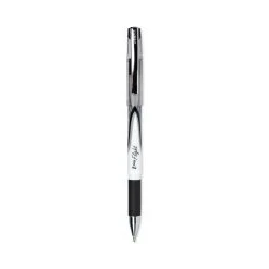 Zebra Z-Grip Flight Ballpoint Pen, Stick, Bold 1.2 Mm, Black Ink, White/Black Fashion Accents Barrel, 12/Pack -Bostitch Shop 765077