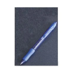 Paper Mate Profile Gel Pen, Retractable, Bold 1 Mm, Blue Ink, Translucent Blue Barrel, Dozen -Bostitch Shop 765498