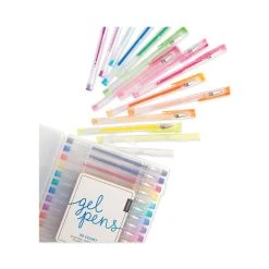 U Brands Gel Pen, Stick, Fine, Assorted Sizes, Assorted Ink And Barrel Colors, 30/Pack -Bostitch Shop 766408