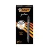 Bic Gel-ocity Quick Dry Gel Pen, Retractable, Medium 0.7 Mm, Black Ink, Black Barrel, Dozen -Bostitch Shop 771558