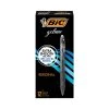 Bic Gel-ocity Gel Pen, Retractable, Medium 0.7 Mm, Black Ink, Translucent Black Barrel, Dozen -Bostitch Shop 771567