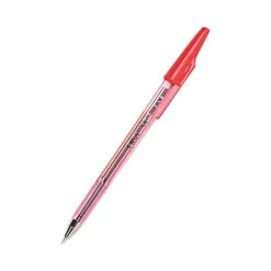Pilot Better Ballpoint Pen, Stick, Fine 0.7 Mm, Red Ink, Translucent Red Barrel, Dozen -Bostitch Shop 775774