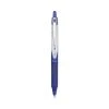 Pilot VBall RT Liquid Ink Roller Ball Pen, Retractable, Extra-Fine 0.5 Mm, Blue Ink, Blue/White Barrel