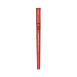Paper Mate Write Bros. Grip Ballpoint Pen, Stick, Medium 1 Mm, Red Ink, Red Barrel, Dozen