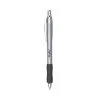 Paper Mate Profile Metal Ballpoint Pen, Retractable, Medium 1 Mm, Black Ink, Silver Barrel, Dozen -Bostitch Shop 777499