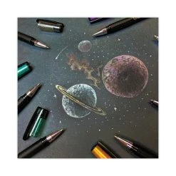 Crayola Detailing Gel Pen, Stick, Medium 1 Mm, Assorted Ink Colors, Black Barrel, 20/Pack -Bostitch Shop 778585