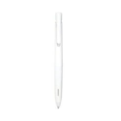 Zebra BLen Gel Pen, Retractable, Fine 0.7 Mm, Black Ink, White Barrel, Dozen