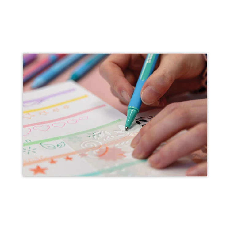 Schneider® Slider Edge XB Pastel Ballpoint Pens With Convertible Case/Stand, Stick, Extra-Bold 1.4mm, Assorted Ink/Barrel Colors, 8/Set 12 Schneider® Slider Edge XB Pastel Ballpoint Pens With Convertible Case/Stand, Stick, Extra-Bold 1.4mm, Assorted Ink/Barrel Colors, 8/Set - Image 10