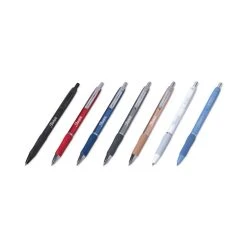 Sharpie® S-Gel™ S-Gel Premium Metal Barrel Gel Pen, Retractable, Medium 0.7 Mm, Black Ink, Midnight Blue Barrel, Dozen -Bostitch Shop 788830