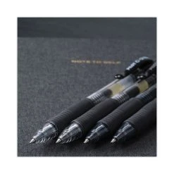 Pilot G2 Premium Gel Pen, Retractable, Bold 1 Mm, Black Ink, Smoke Barrel, Dozen -Bostitch Shop 801233