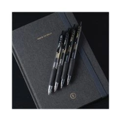 Pilot G2 Premium Gel Pen, Retractable, Extra-Fine 0.5 Mm, Black Ink, Smoke Barrel, Dozen -Bostitch Shop 801265