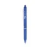Pilot FriXion Clicker Erasable Gel Pen, Retractable, Fine 0.7 Mm, Blue Ink, Blue Barrel -Bostitch Shop 801346