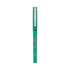 Pilot Precise V5 Roller Ball Pen, Stick, Extra-Fine 0.5 Mm, Green Ink, Green Barrel, Dozen 9 Pilot Precise V5 Roller Ball Pen, Stick, Extra-Fine 0.5 Mm, Green Ink, Green Barrel, Dozen -Bostitch Shop 802254
