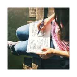 Pilot B2P Bottle-2-Pen Recycled Gel Pen, Retractable, Fine 0.7 Mm, Black Ink, Translucent Blue Barrel -Bostitch Shop 802276