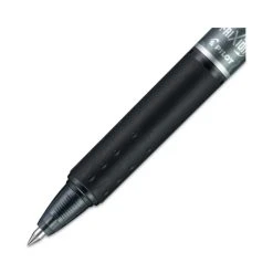 Pilot FriXion Clicker Erasable Gel Pen, Retractable, Extra-Fine 0.5 Mm, Black Ink, Black Barrel, Dozen -Bostitch Shop 802282