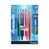 Pilot FriXion ColorSticks Erasable Gel Pen, Stick, Fine 0.7 Mm, Ten Assorted Ink And Barrel Colors, 10/Pack