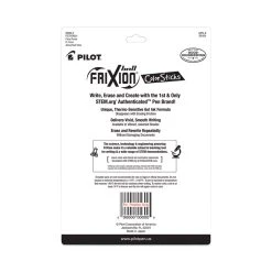 Pilot FriXion ColorSticks Erasable Gel Pen, Stick, Fine 0.7 Mm, Ten Assorted Ink And Barrel Colors, 10/Pack -Bostitch Shop 802366