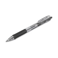 Pilot EasyTouch Ballpoint Pen, Retractable, Medium 1 Mm, Black Ink, Clear Barrel, Dozen -Bostitch Shop 802399