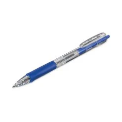 Pilot EasyTouch Ballpoint Pen, Retractable, Medium 1 Mm, Blue Ink, Clear Barrel, Dozen -Bostitch Shop 802400