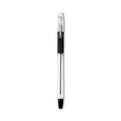 Pilot EasyTouch Ballpoint Pen, Stick, Medium 1 Mm, Black Ink, Clear Barrel, Dozen -Bostitch Shop 802407