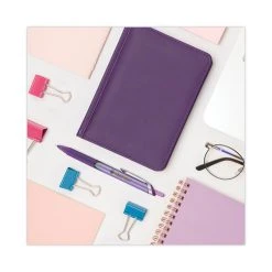 Pilot Precise V5RT Roller Ball Pen, Retractable, Extra-Fine 0.5 Mm, Purple Ink, Purple Barrel -Bostitch Shop 802455