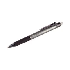 Pilot FriXion Clicker Erasable Gel Pen, Retractable, Extra-Fine 0.5 Mm, Black Ink, Black Barrel, Dozen -Bostitch Shop 802467