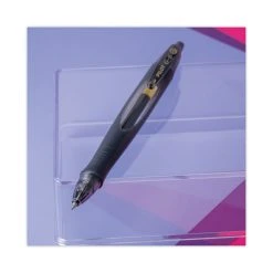 Pilot G6 Gel Pen, Retractable, Fine 0.7 Mm, Black Ink, Black Barrel -Bostitch Shop 802485