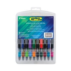 Pilot G2 Premium Gel Pen, Retractable, Fine 0.7 Mm, Assorted Ink And Barrel Colors, 20/Pack -Bostitch Shop 802530
