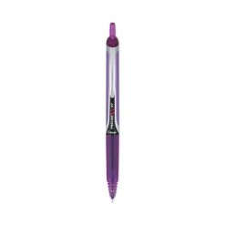 Pilot Precise V5RT Roller Ball Pen, Retractable, Extra-Fine 0.5 Mm, Purple Ink, Purple Barrel