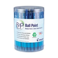 Pilot B2P Bottle-2-Pen Recycled Ballpoint Pen, Retractable, Medium 1 Mm, Assorted Ink And Barrel Colors, 36/Pack