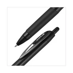 Uniball® 207 Plus+ Gel Pen, Retractable, Medium 0.7 Mm, Assorted Ink Colors, Black Barrel, 6/Pack -Bostitch Shop 803231