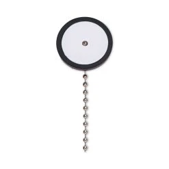 CONTROLTEK® Antimicrobial Counter Chain Pen, Medium, 1 Mm, Black Ink, Black -Bostitch Shop 804410