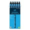 Schneider® Slider Memo XB Ballpoint Pen, Stick, Extra-Bold 1.4 Mm, Black Ink, Black/Light Blue Barrel, 10/Box -Bostitch Shop 813915