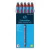 Schneider® Slider Memo XB Ballpoint Pen, Stick, Extra-Bold 1.4 Mm, Red Ink, Red/Light Blue Barrel, 10/Box -Bostitch Shop 813916
