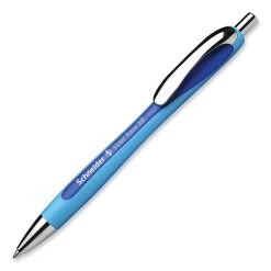 Schneider® Slider Rave XB Ballpoint Pen, Retractable, Extra-Bold 1.4 Mm, Blue Ink, Blue/Light Blue Barrel -Bostitch Shop 813921