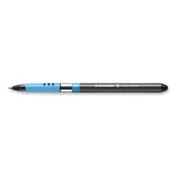 Schneider® Slider Basic Ballpoint Pen, Stick, Medium 0.8 Mm, Black Ink, Black Barrel, 10/Box -Bostitch Shop 813935