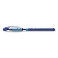 Schneider® Slider Basic Ballpoint Pen, Stick, Medium 0.8 Mm, Blue Ink, Blue Barrel, 10/Box -Bostitch Shop 813954