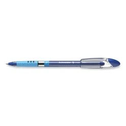 Schneider® Slider Basic Ballpoint Pen, Stick, Fine 0.7 Mm, Blue Ink, Blue Barrel, 10/Box -Bostitch Shop 813961