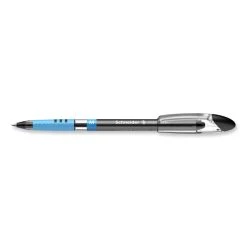 Schneider® Slider Basic Ballpoint Pen, Stick, Medium 0.8 Mm, Black Ink, Black Barrel, 10/Box -Bostitch Shop 813962