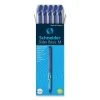 Schneider® Slider Basic Ballpoint Pen, Stick, Medium 0.8 Mm, Blue Ink, Blue Barrel, 10/Box -Bostitch Shop 814028