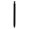 U Brands Monterey Soft Touch Ballpoint Pen, Retractable, Medium 1 Mm, Black Ink, Midnight Barrel, 12/Pack -Bostitch Shop 820152