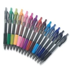 Zebra Sarasa Dry Gel X20 Gel Pen, Retractable, Medium 0.7 Mm, Assorted Ink And Barrel Colors, 14/Pack -Bostitch Shop 820848